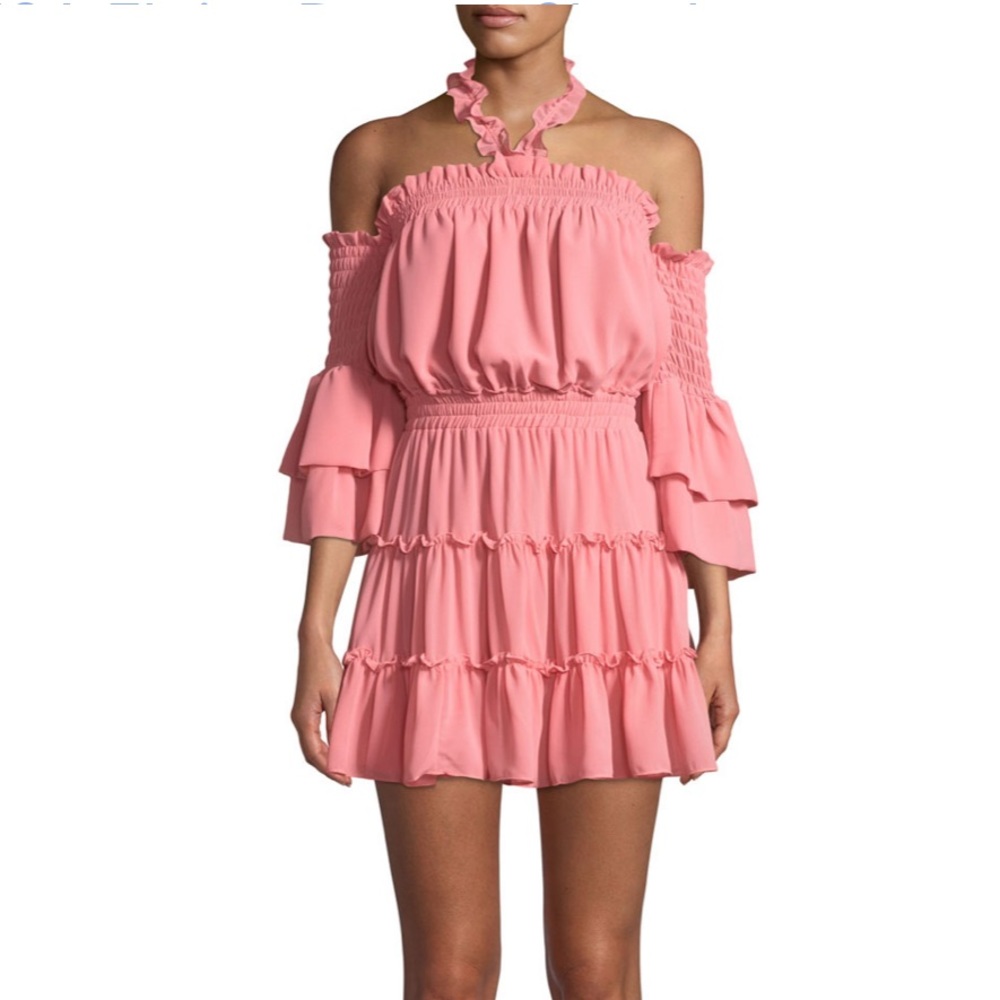 MISA Elisa Dress in Blush